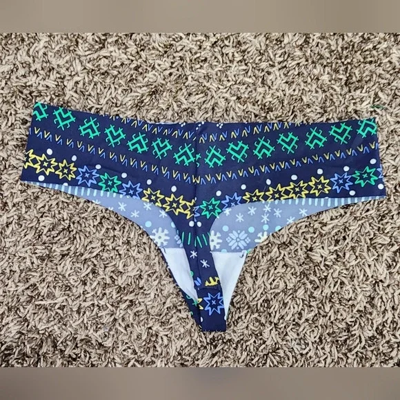 NWT Aerie Thong Size S Holiday/Christmas - Picture 3 of 8